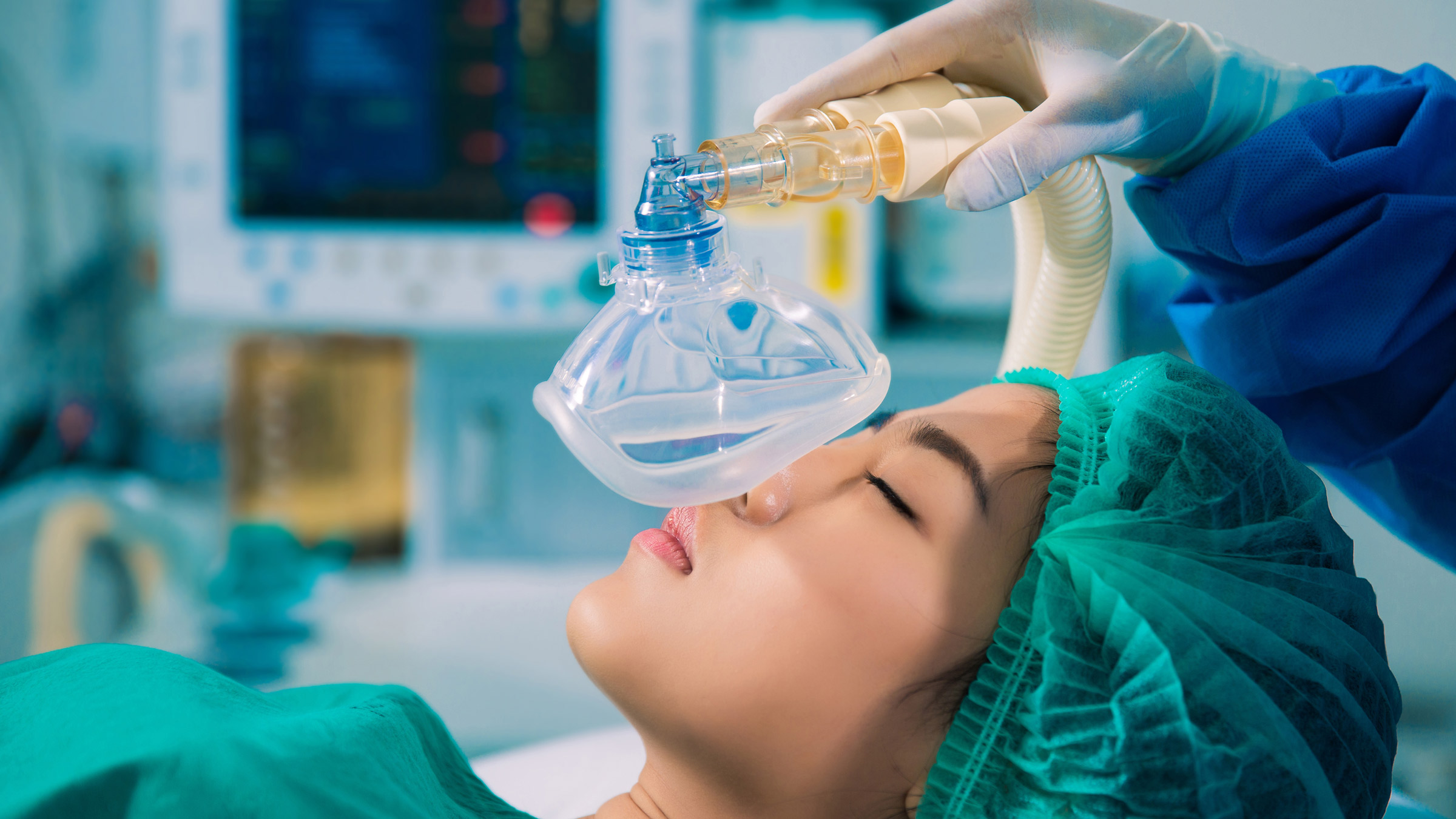 Person undergoing anesthesia