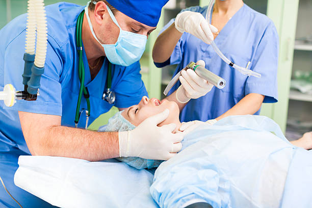 Anesthesiologist Assistant at work