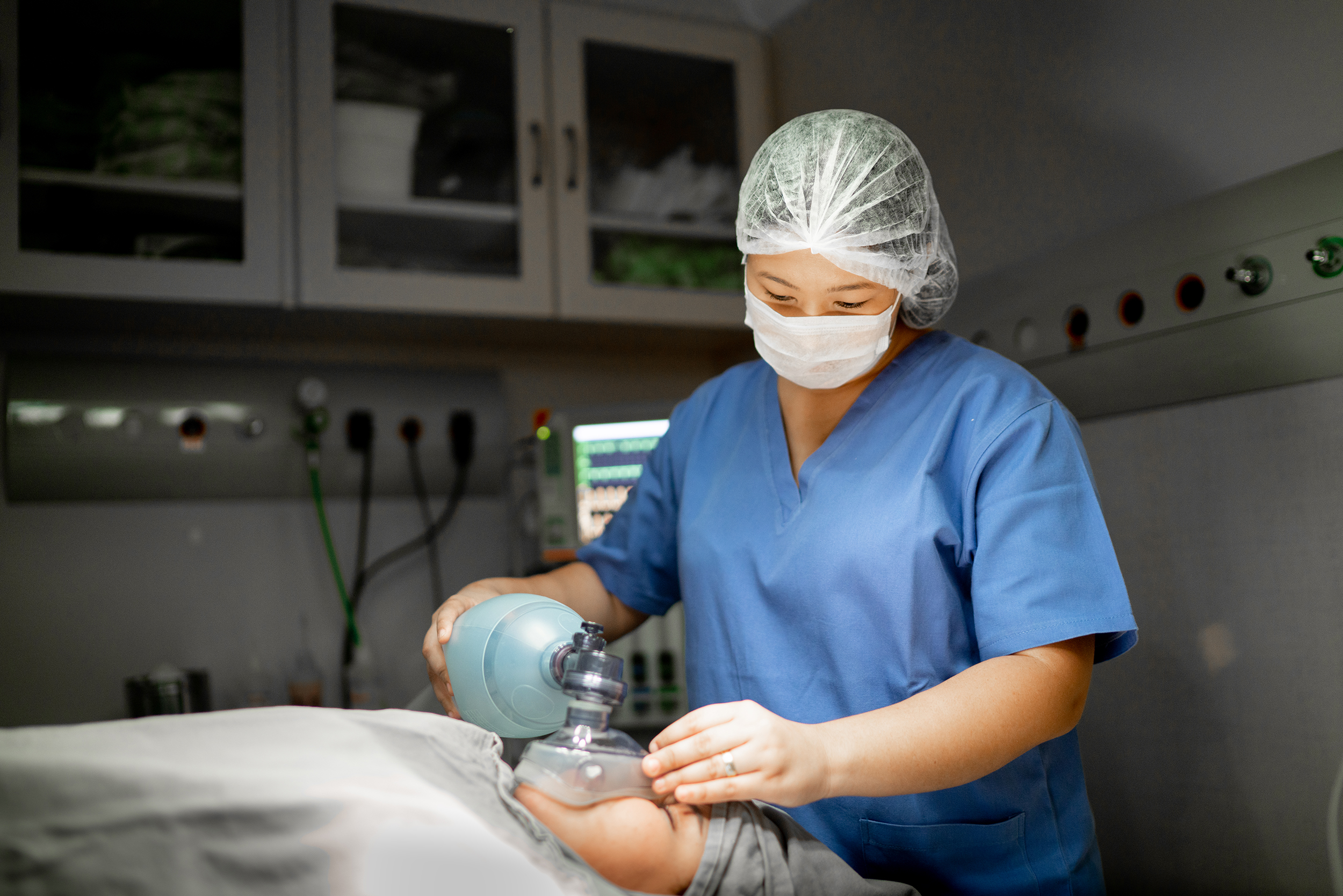 CRNA at work